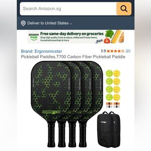 Pro pickleball set